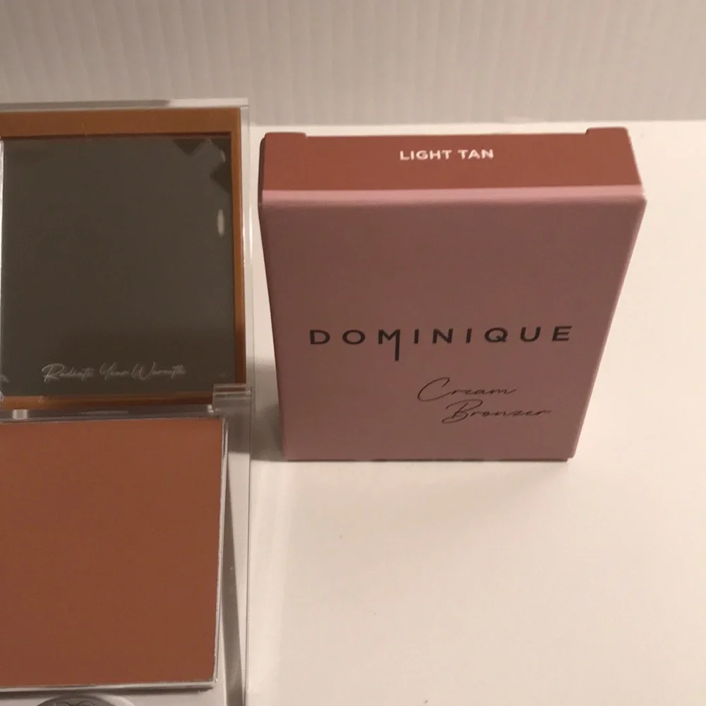 DOMINIQUE COSMETICS Cream Bronzer - Shade Light Tan NEW
